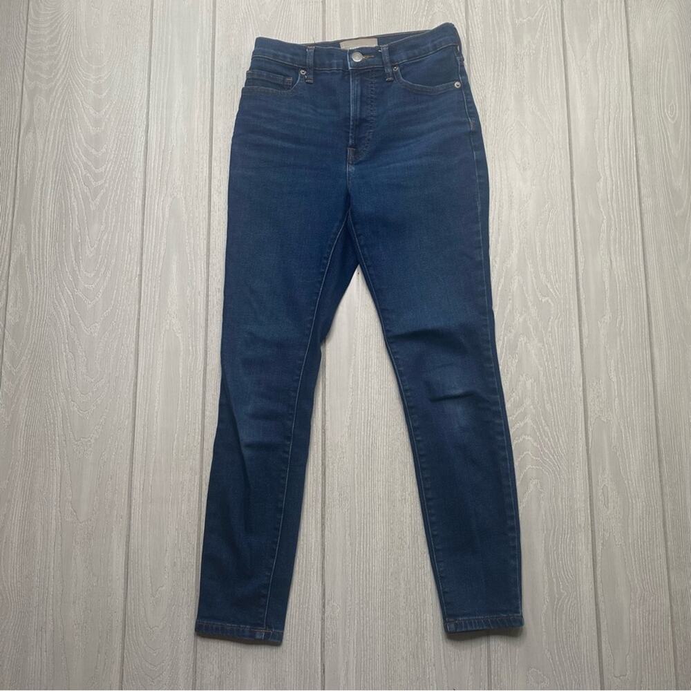 Everlane Blue Denim High Rise Ankle Skinny Jeans Size 25